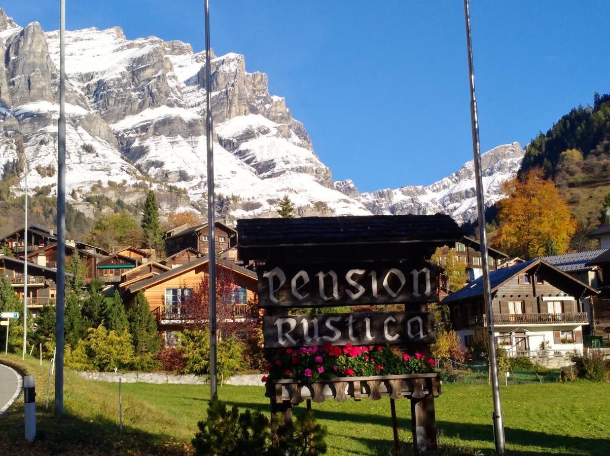 B&B Chalet Rustica Inden, Leukerbad 外观 照片