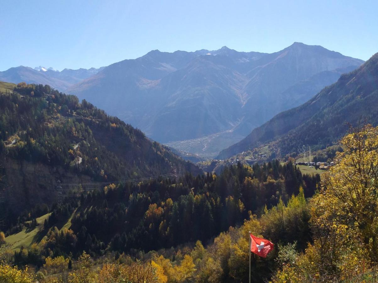 B&B Chalet Rustica Inden, Leukerbad 外观 照片