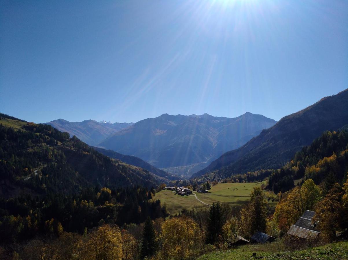 B&B Chalet Rustica Inden, Leukerbad 外观 照片