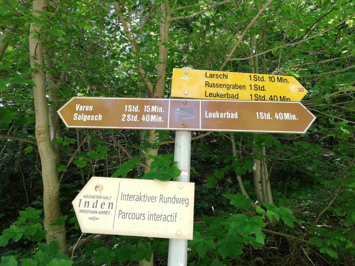 B&B Chalet Rustica Inden, Leukerbad 外观 照片