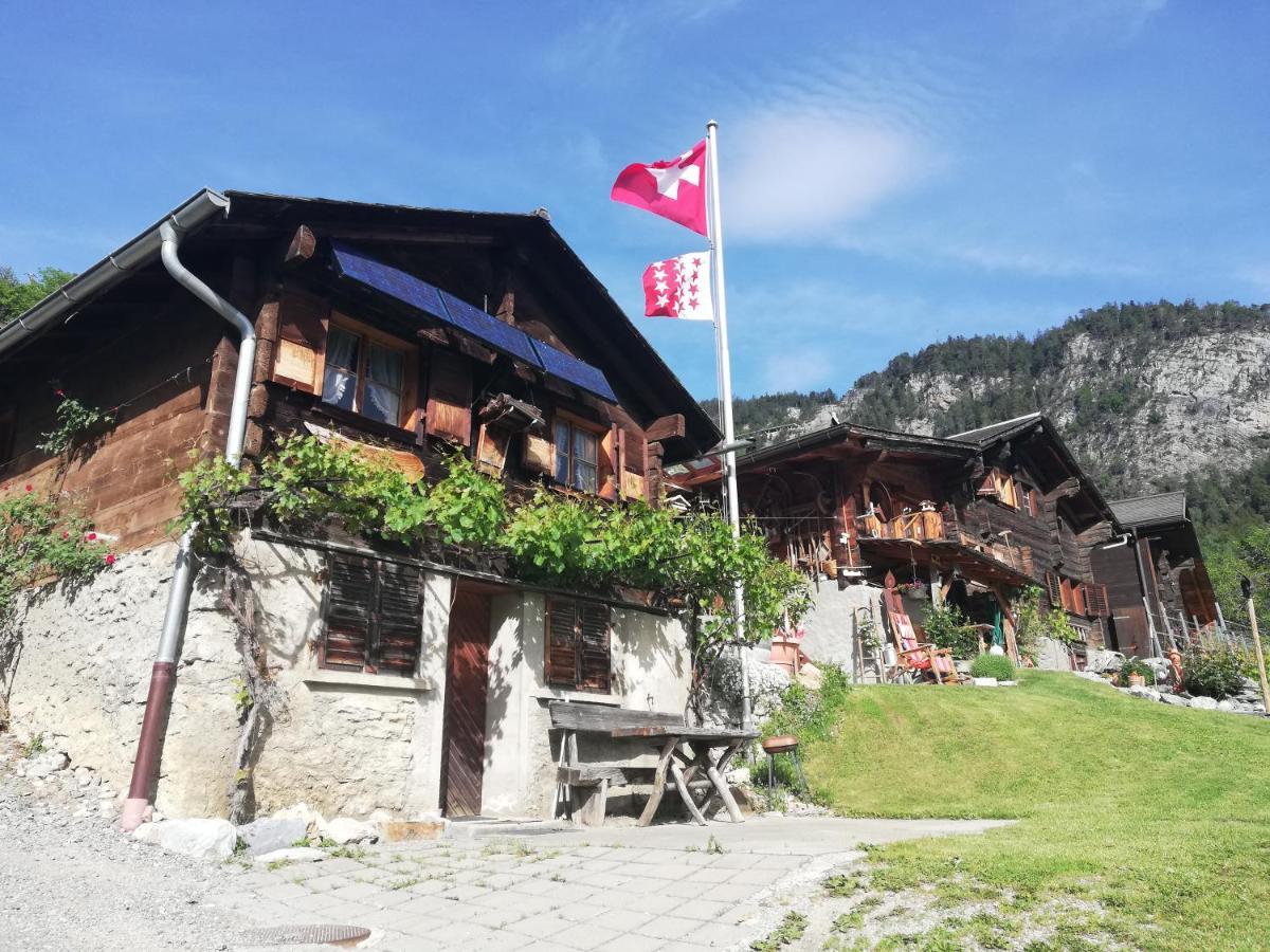 B&B Chalet Rustica Inden, Leukerbad 外观 照片