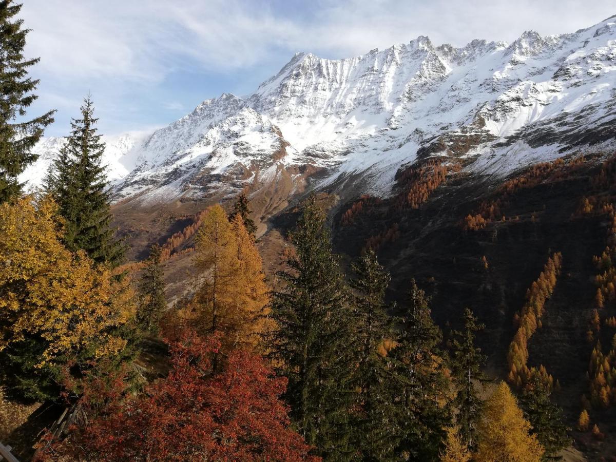 B&B Chalet Rustica Inden, Leukerbad 外观 照片