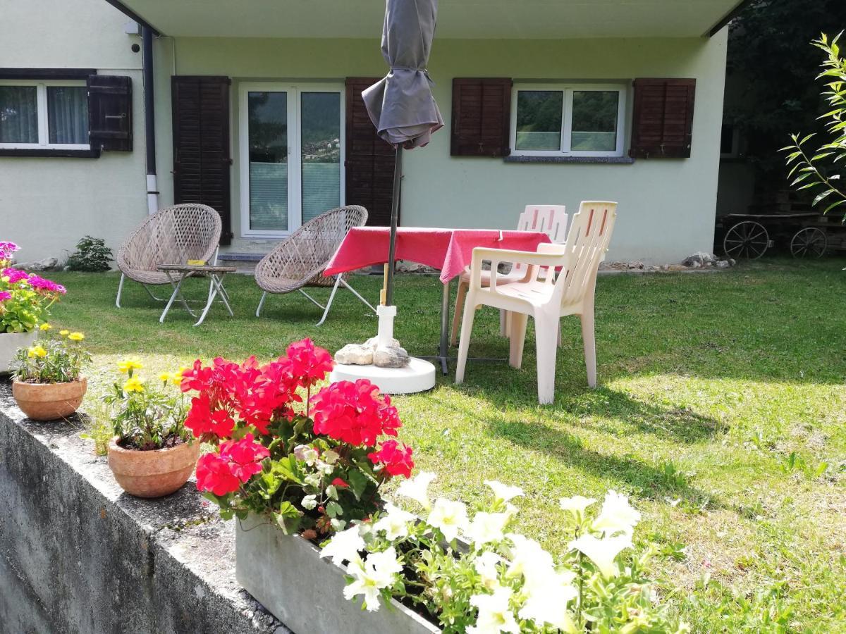 B&B Chalet Rustica Inden, Leukerbad 外观 照片
