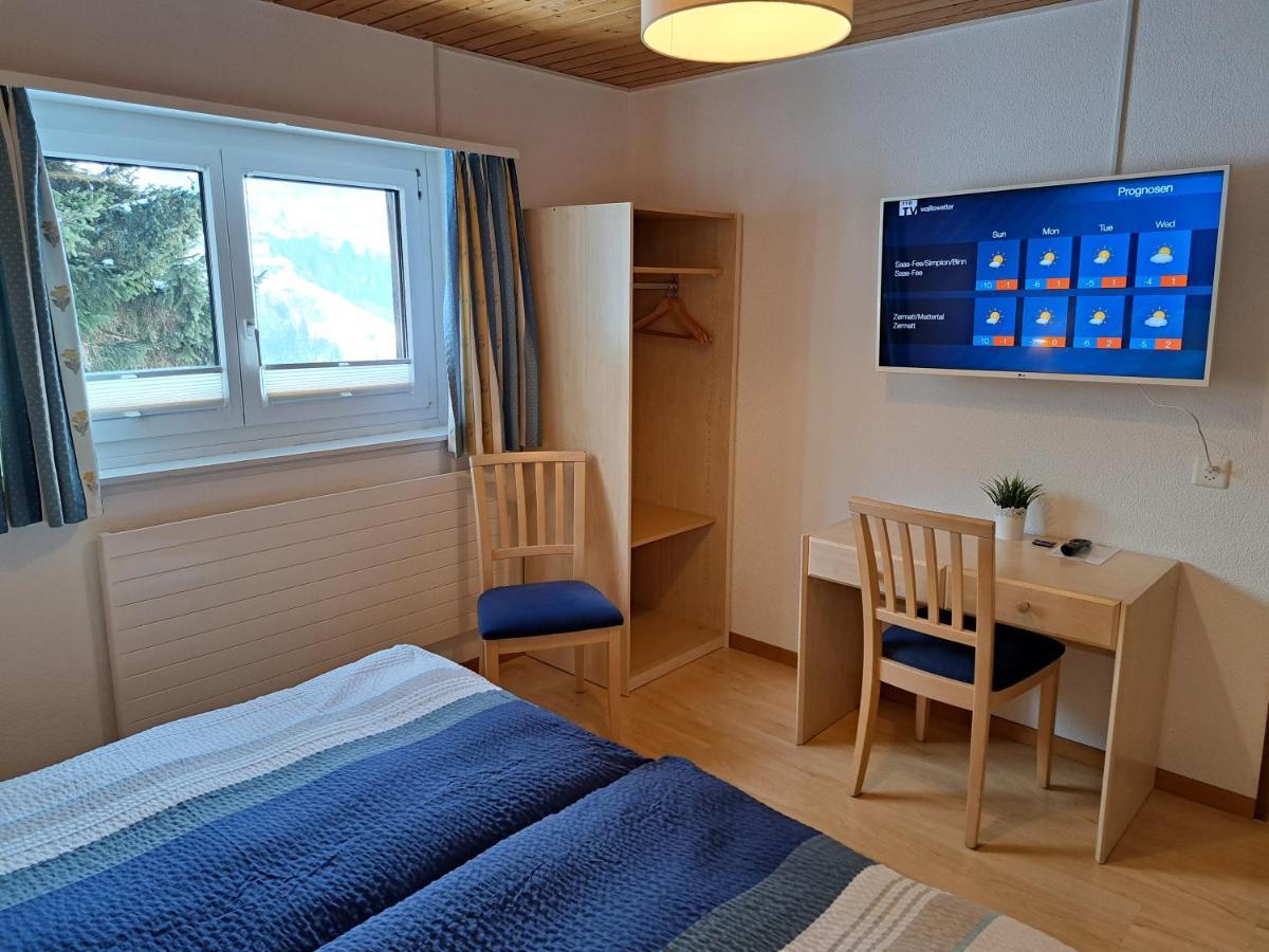 B&B Chalet Rustica Inden, Leukerbad 外观 照片